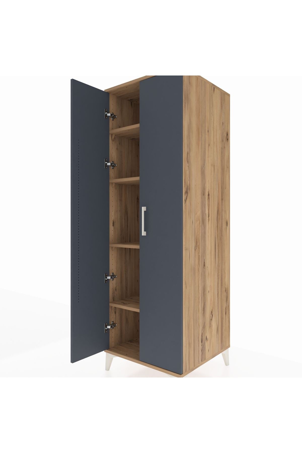 Kronos Dolap 4 Raflı 2 Kapaklı 60x59x182 - S89M009V8C