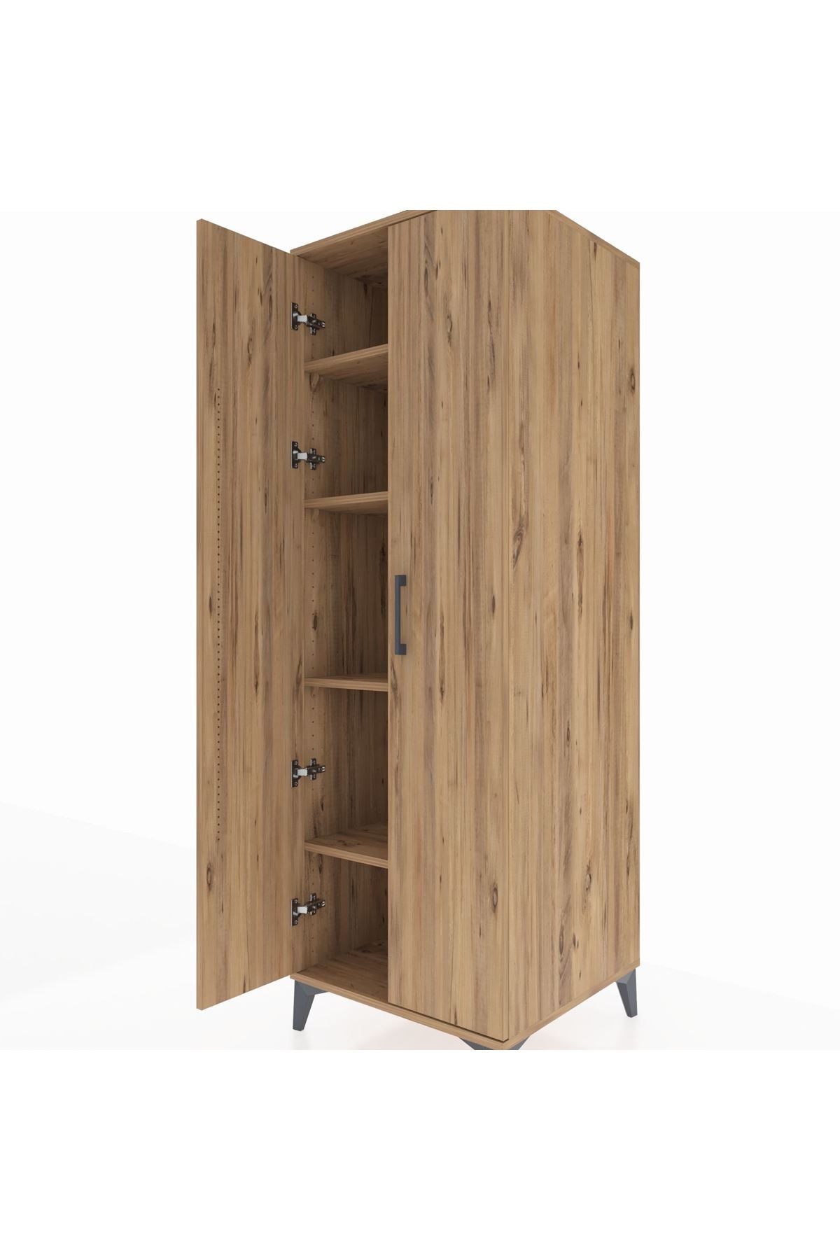 Kronos Dolap 4 Raflı 2 Kapaklı 60x59x182 - S89M009V9C