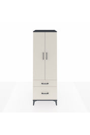 Kronos Dolap 4 Raflı 2 Çekmeceli 2 Kapaklı 60x59x182 - S89M015V4C