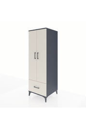 Kronos Dolap 4 Raflı Tek Çekmeceli 2 Kapaklı 60x59x182 - S89M016V4C