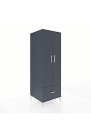 Kronos Dolap 4 Raflı Tek Çekmeceli 2 Kapaklı 60x59x182 - S89M016V5C