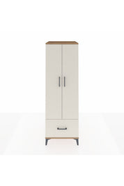 Kronos Dolap 4 Raflı Tek Çekmeceli 2 Kapaklı 60x59x182 - S89M016V7C