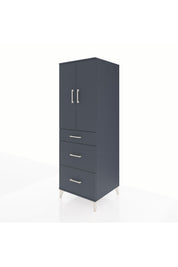Kronos Dolap 2 Raflı 3 Çekmeceli 2 Kapaklı 60x59x182 - S89M020V5C
