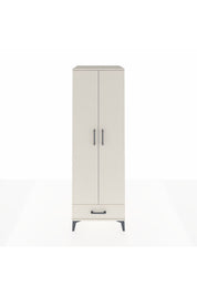 Kronos Dolap 2 Raflı Tek Çekmeceli Tek Askılı 60x59x182 - S89M030V1C