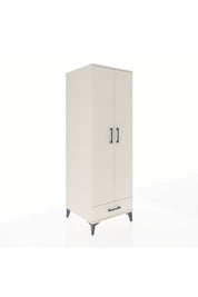 Kronos Dolap 2 Raflı Tek Çekmeceli Tek Askılı 60x59x182 - S89M030V1C