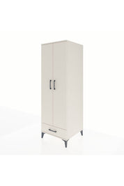 Kronos Dolap 2 Raflı Tek Çekmeceli Tek Askılı 60x59x182 - S89M030V1C