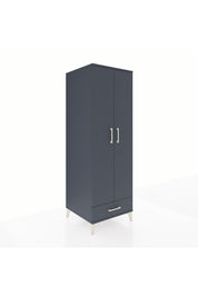 Kronos Dolap 2 Raflı Tek Çekmeceli Tek Askılı 60x59x182 - S89M030V5C