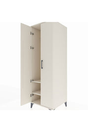 Kronos Dolap 2 Raflı 2 Kapaklı Tek Askılı 60x59x182 - S89M031V1C