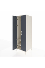 Kronos Dolap 2 Raflı 2 Kapaklı Tek Askılı 60x59x182 - S89M031V2C