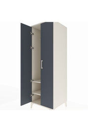 Kronos Dolap 2 Raflı 2 Kapaklı Tek Askılı 60x59x182 - S89M031V2C