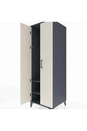 Kronos Dolap 2 Raflı 2 Kapaklı Tek Askılı 60x59x182 - S89M031V4C