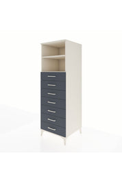 Kronos Dolap 2 Raflı 7 Çekmeceli 60x59x182 - S89M033V2C