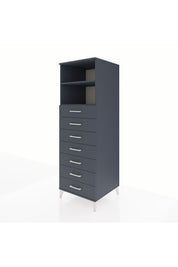 Kronos Dolap 2 Raflı 7 Çekmeceli 60x59x182 - S89M033V5C