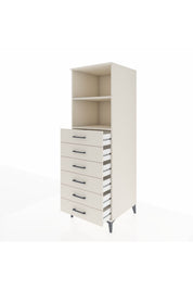 Kronos Dolap 2 Raflı 6 Çekmeceli 60x59x182 - S89M034V1C