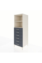 Kronos Dolap 2 Raflı 6 Çekmeceli 60x59x182 - S89M034V2C
