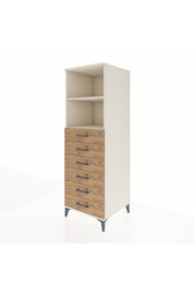 Kronos Dolap 2 Raflı 6 Çekmeceli 60x59x182 - S89M034V3C