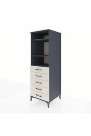 Kronos Dolap 3 Raflı 5 Çekmeceli 60x59x182 - S89M035V4C