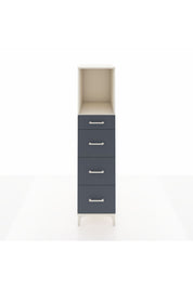 Kronos Dolap Tek Raflı 4 Çekmeceli 44x59x182 - S88M051V2C