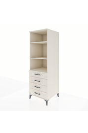 Kronos Dolap 3 Raflı 4 Çekmeceli 60x59x182 - S89M036V1C