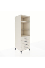 Kronos Dolap 3 Raflı 4 Çekmeceli 60x59x182 - S89M036V1C
