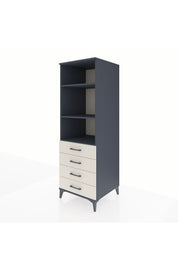 Kronos Dolap 3 Raflı 4 Çekmeceli 60x59x182 - S89M036V4C