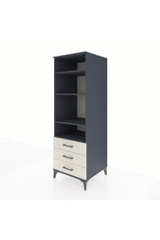 Kronos Dolap 4 Raflı 3 Çekmeceli 60x59x182 - S89M037V4C