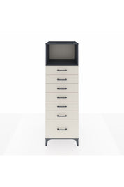 Kronos Dolap Tek Raflı 7 Çekmeceli 60x59x182 - S89M038V4C