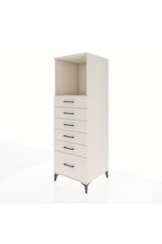Kronos Dolap Tek Raflı 6 Çekmeceli 60x59x182 - S89M039V1C