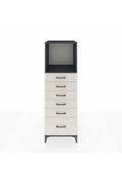 Kronos Dolap Tek Raflı 6 Çekmeceli 60x59x182 - S89M039V4C