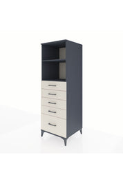 Kronos Dolap 2 Raflı 5 Çekmeceli 60x59x182 - S89M040V4C