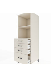 Kronos Dolap 2 Raflı 4 Çekmeceli 60x59x182 - S89M041V1C