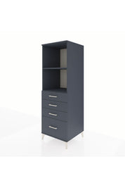 Kronos Dolap 2 Raflı 4 Çekmeceli 60x59x182 - S89M041V5C
