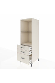 Kronos Dolap 2 Raflı 3 Çekmeceli 60x59x182 - S89M042V1C