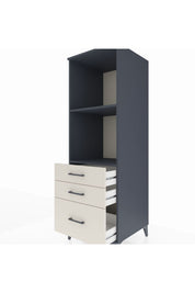 Kronos Dolap 2 Raflı 3 Çekmeceli 60x59x182 - S89M042V4C