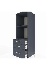 Kronos Dolap 2 Raflı 3 Çekmeceli 60x59x182 - S89M042V5C