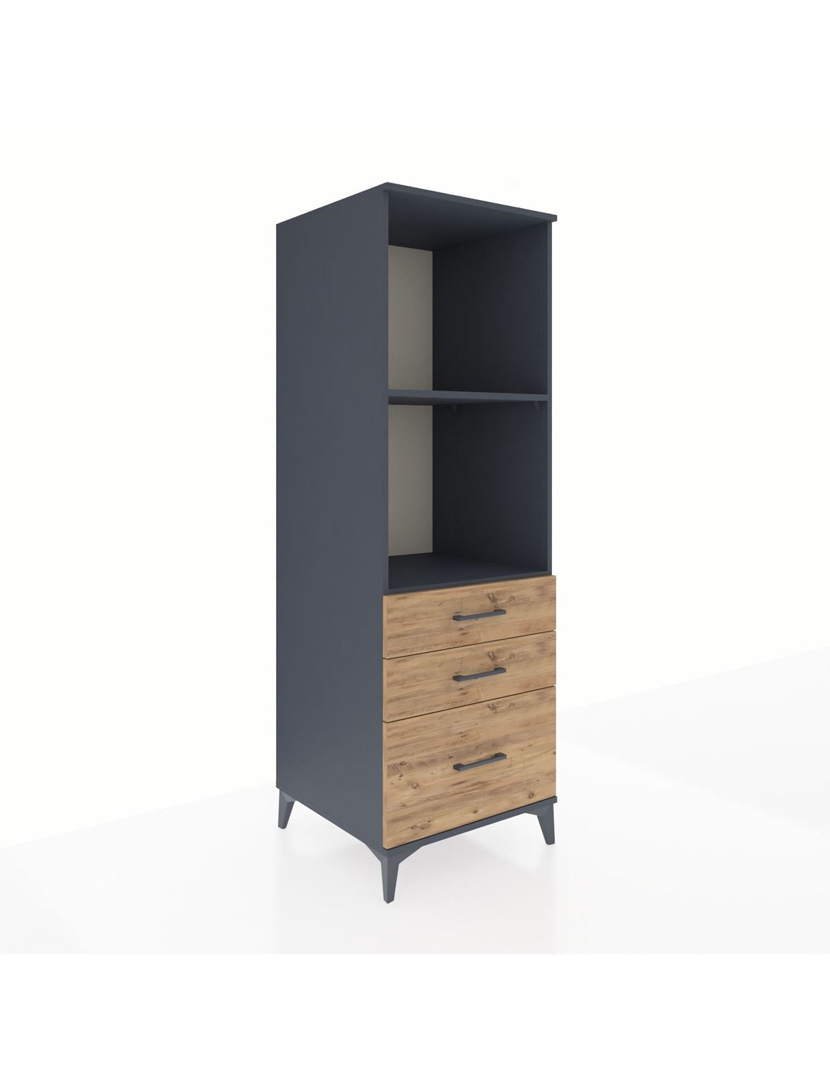 Kronos Dolap 2 Raflı 3 Çekmeceli 60x59x182 - S89M042V6C