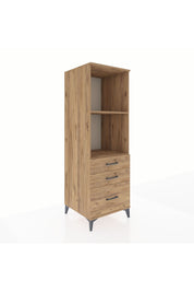 Kronos Dolap 2 Raflı 3 Çekmeceli 60x59x182 - S89M042V9C