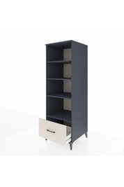 Kronos Dolap 4 Raflı Tek Çekmeceli 60x59x182 - S89M044V4C