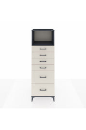 Kronos Dolap Tek Raflı 6 Çekmeceli 60x59x182 - S89M045V4C