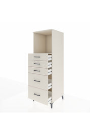 Kronos Dolap Tek Raflı 5 Çekmeceli 60x59x182 - S89M046V1C