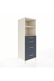 Kronos Dolap 2 Raflı 4 Çekmeceli 60x59x182 - S89M047V2C