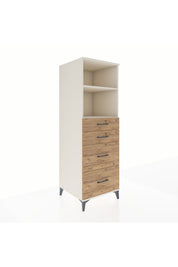 Kronos Dolap 2 Raflı 4 Çekmeceli 60x59x182 - S89M047V3C