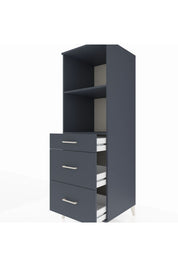 Kronos Dolap 2 Raflı 3 Çekmeceli 60x59x182 - S89M048V5C