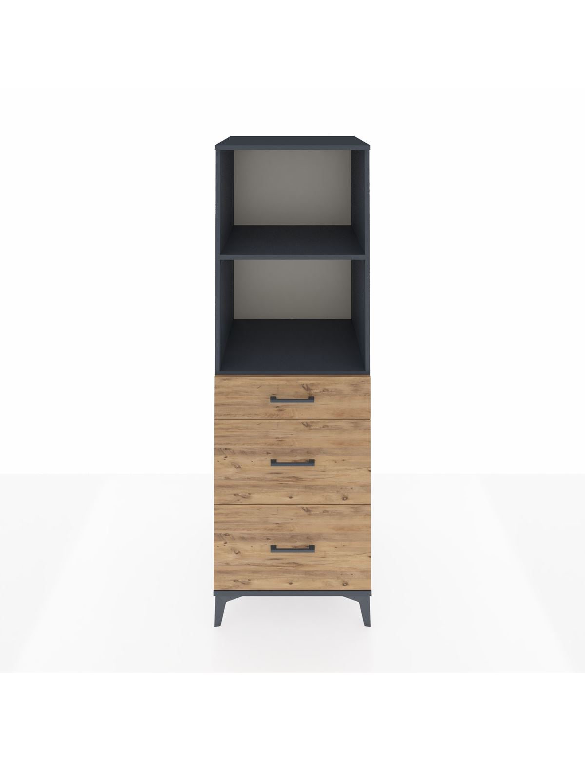 Kronos Dolap 2 Raflı 3 Çekmeceli 60x59x182 - S89M048V6C