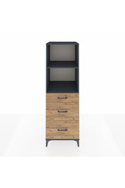 Kronos Dolap 2 Raflı 3 Çekmeceli 60x59x182 - S89M048V6C