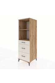 Kronos Dolap 2 Raflı 3 Çekmeceli 60x59x182 - S89M048V7C