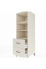 Kronos Dolap 3 Raflı 2 Çekmeceli 60x59x182 - S89M049V1C