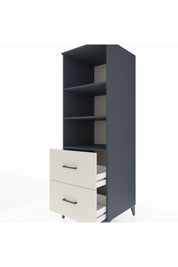 Kronos Dolap 3 Raflı 2 Çekmeceli 60x59x182 - S89M049V4C