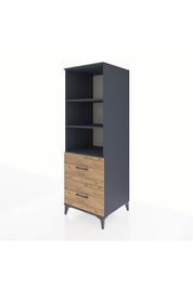 Kronos Dolap 3 Raflı 2 Çekmeceli 60x59x182 - S89M049V6C