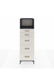 Kronos Dolap Tek Raflı 5 Çekmeceli 60x59x182 - S89M050V4C